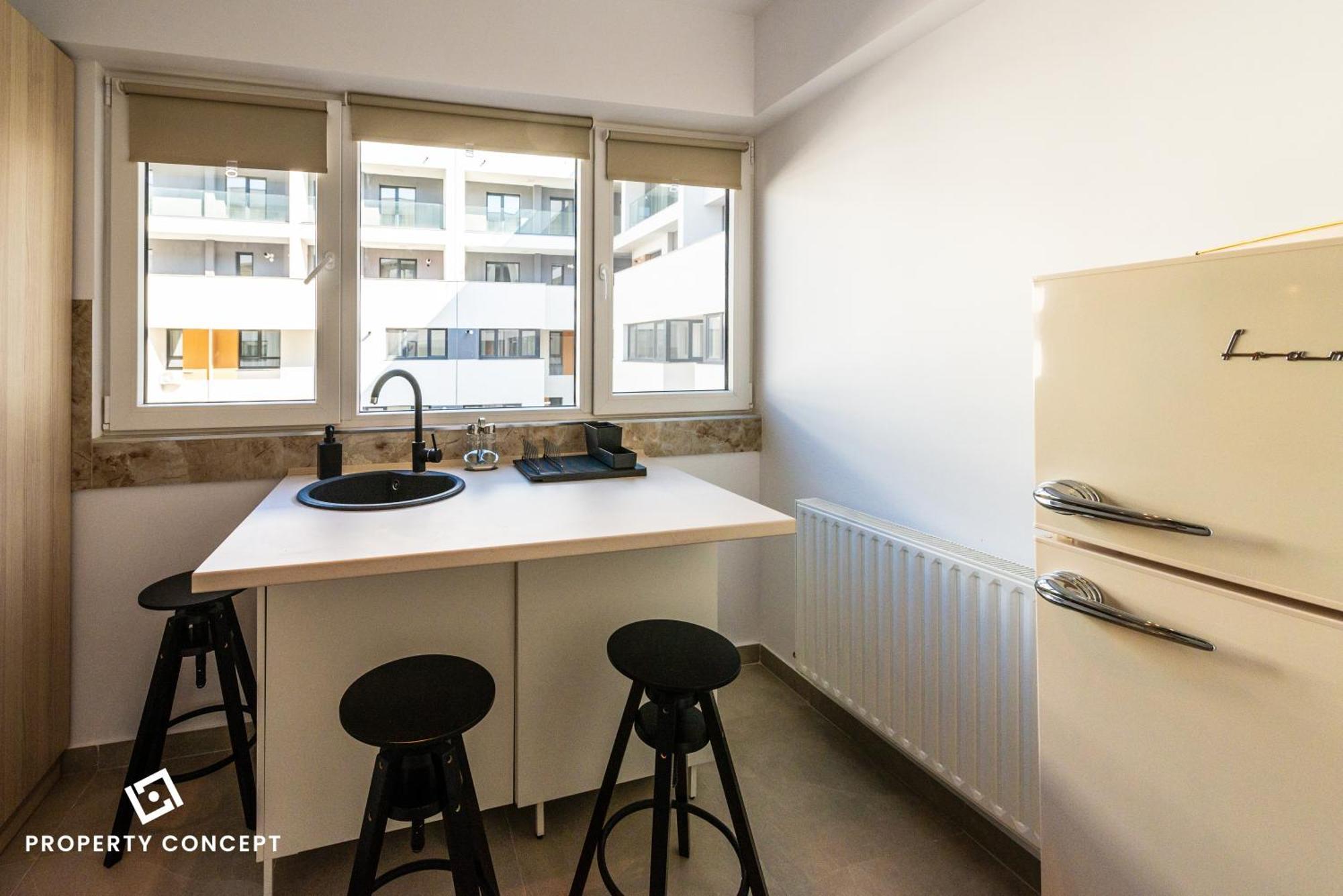 Central Residence Apartment 1012 Bukares Bagian luar foto