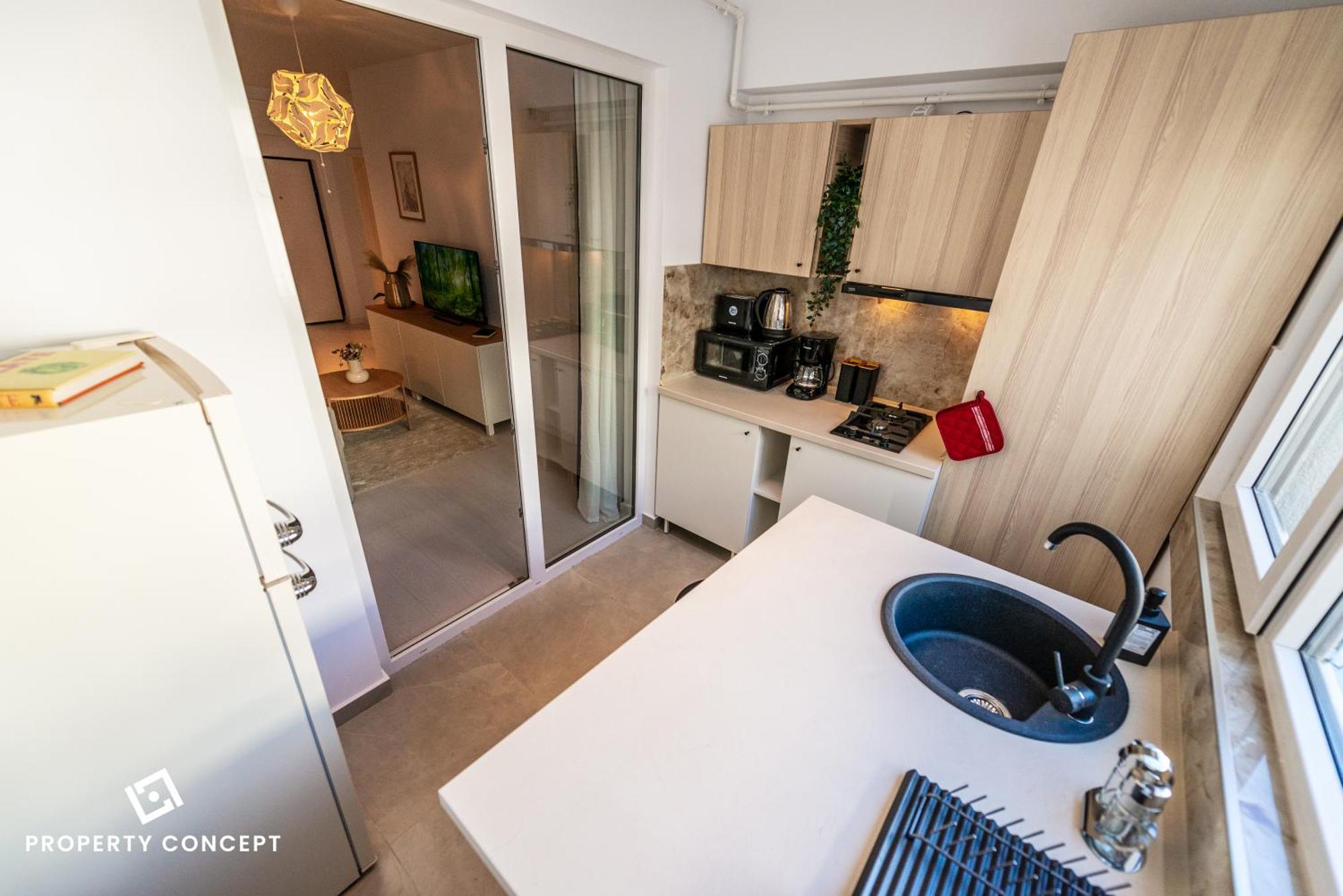 Central Residence Apartment 1012 Bukares Bagian luar foto